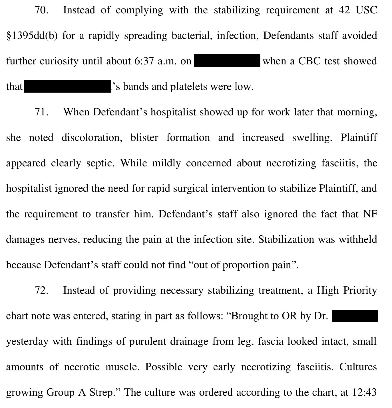 Case 7: Plaintiff Claims – MedMalReviewer